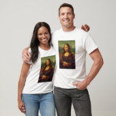 Mona Lisa Lettuce Vegane Kunstparadies T-Shirt (Unisex)