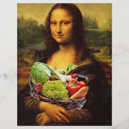 Mona Lisa Lieben Gemüse (Vorderseite)