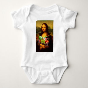 Mona Lisa Lieben Gemüse Baby Strampler