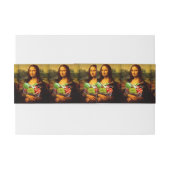 Mona Lisa Lieben Gemüse Einladungsbanderole (Rückseitenbeispiel)