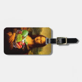 Mona Lisa Lieben Gemüse Gepäckanhänger (Vorderseite horizontal)