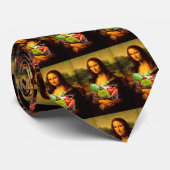 Mona Lisa Lieben Gemüse Krawatte (Gerollt)
