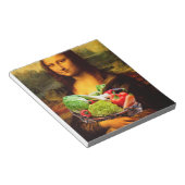 Mona Lisa Lieben Gemüse Notizblock (angewinkelt)