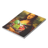 Mona Lisa Lieben Gemüse Notizblock (Rotiert)