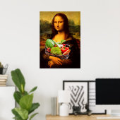 Mona Lisa Lieben Gemüse Poster (Heimbüro)