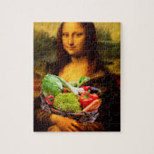 Mona Lisa Lieben Gemüse Puzzle (Vertikal)