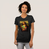 Mona Lisa Lieben Gemüse T-Shirt (Vorne ganz)