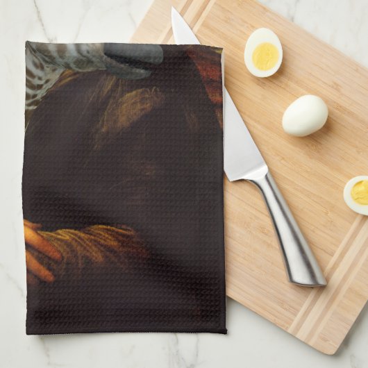 Mona Lisa Lieben Giraffen Handtuch (Viertel Falte)