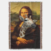Mona Lisa Lieben Giraffes Decke (Vorderseite Vertikal)