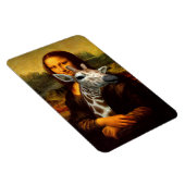 Mona Lisa Lieben Giraffes Magnet (Rechte Seite)