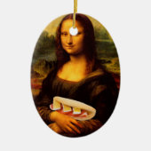 Mona Lisa Lieben Paninis Keramikornament (Vorne)
