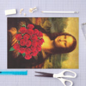 Mona Lisa Lieben Rose Seidenpapier (Handwerk)