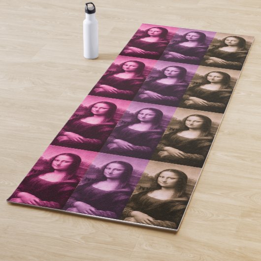 Mona Lisa Lila Pink Chocolate Yogamatte (Beispiel)