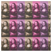 Mona Lisa lila rosa Schokolade Stoff (Muster)