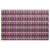 Mona Lisa lila rosa Schokolade Stoff (Fat Quarter (45,7 x 55,9 cm))