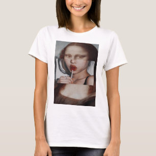 Mona Lisa Lollipop farbig T-Shirt