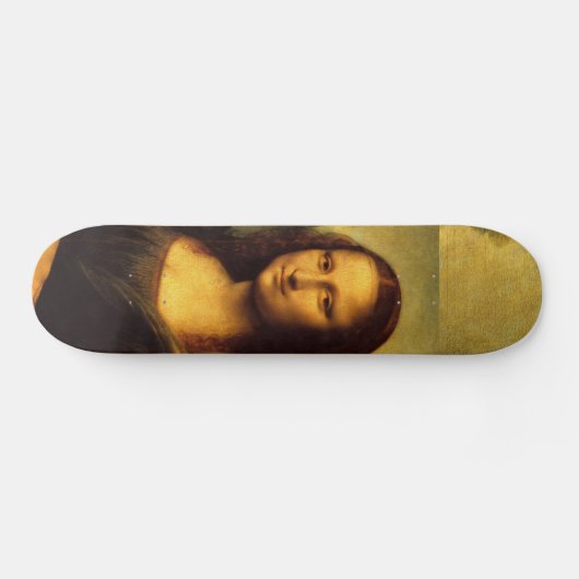 MONA LISA MÄDCHEN ODER BOYS Skateboarddeck (Horizontal)