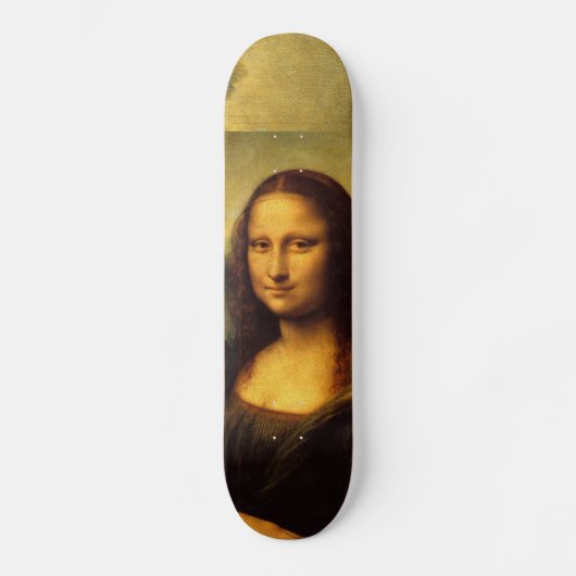MONA LISA MÄDCHEN ODER BOYS Skateboarddeck (Vorderseite)