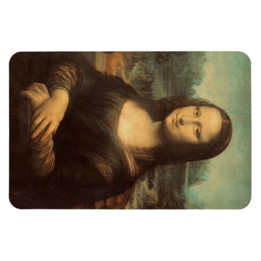 Mona Lisa Magnet (Horizontal)