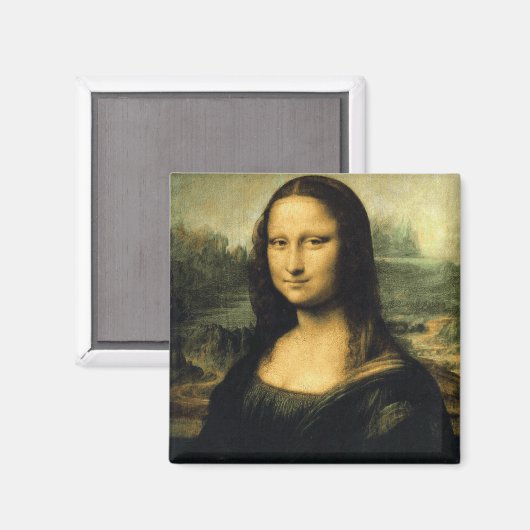 Mona Lisa Magnet (Vorderseite/Rückseite)