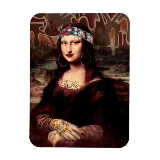 Mona Lisa Magnet (Vertikal)
