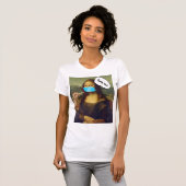 Mona Lisa maskiert T-Shirt (Vorne ganz)