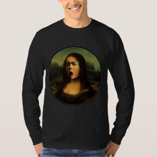 Mona Lisa Medusa Caravaggio T-Shirt