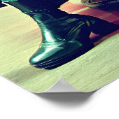 Mona Lisa Meme Pop Art Poster (Ecke)