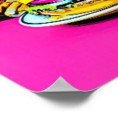 Mona Lisa Meme Pop Art  Poster (Ecke)