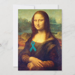 Mona Lisa mit Aquamarinem Band