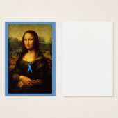 Mona Lisa mit blauer Schleibe (Vorne & Hinten)