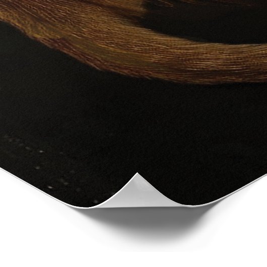 Mona Lisa mit Cat Poster (Ecke)