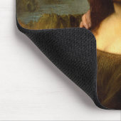 Mona Lisa mit einem männlichen Begleiter Mousepad (Ecke)