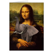Mona Lisa mit Elephant (Vorne)