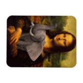 Mona Lisa mit Elephant Magnet (Horizontal)