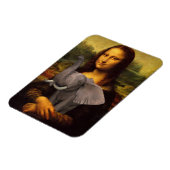 Mona Lisa mit Elephant Magnet (Linke Seite)