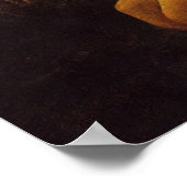 Mona Lisa mit Elephant Poster (Ecke)