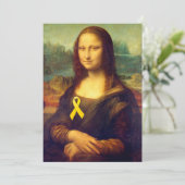 Mona Lisa mit gelbem Band (Stehend Vorderseite)