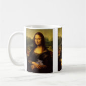 Mona Lisa mit Hamster Kaffeetasse (Links)