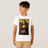Mona Lisa mit Hamster T-Shirt (Vorne ganz)