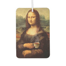 Mona Lisa mit heißem Tee (Leonardo da Vinci)