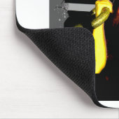 Mona Lisa mit KettleBells Mousepad (Ecke)