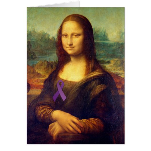 Mona Lisa mit Lila Band (Vorne)