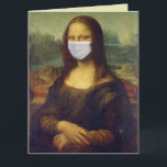 MONA LISA MIT MASK FUNNY BIRTHDAY CARD KARTE<br><div class="desc">FUNNY MONA LISA FUNNY BIRTHDAY CARD</div>