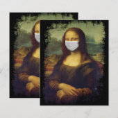 Mona Lisa mit Maske (Vorne/Hinten)