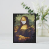 Mona Lisa mit Maske (Stehend Vorderseite)