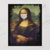 Mona Lisa mit Maske (Rückseite)