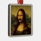 Mona Lisa mit Mustache Ornament Aus Metall (Rechts)
