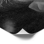 Mona Lisa mit neuem Lächeln Poster (Ecke)