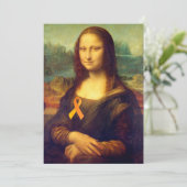 Mona Lisa mit Orange Ribbon (Stehend Vorderseite)